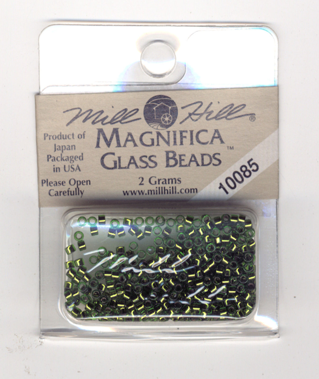 Mill Hill Magnifica Glass Beads 2g - Olivine #10085 - CrossStitchWorld