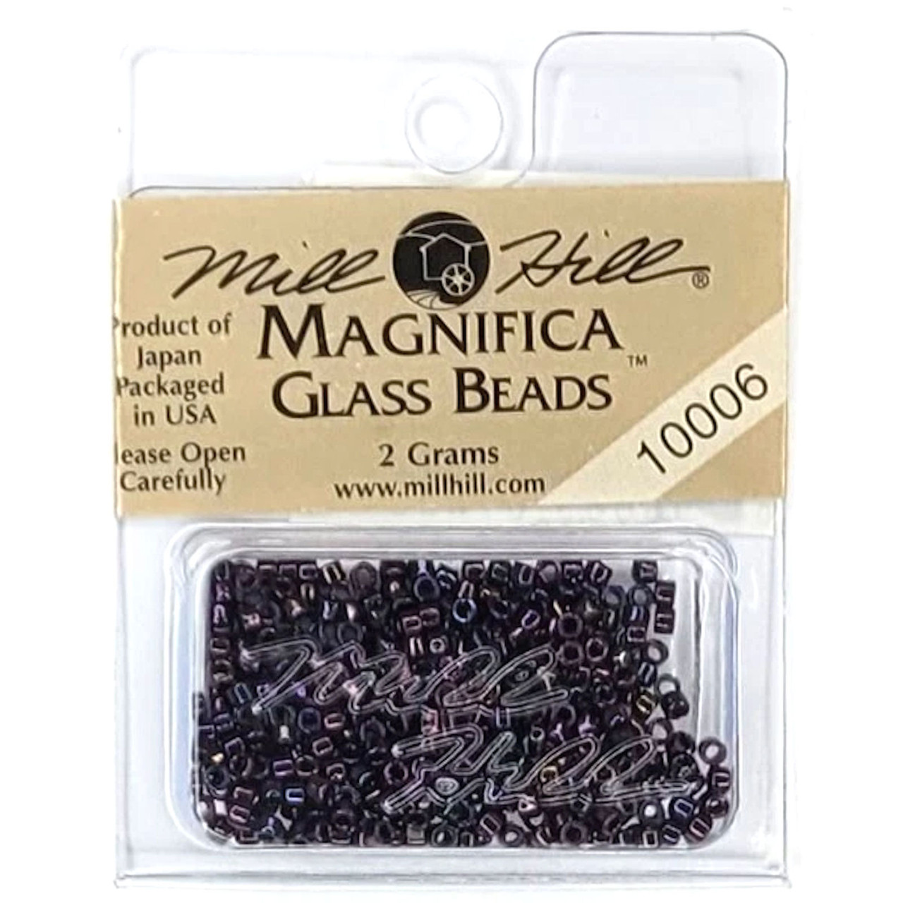 Mill Hill Magnifica Glass Beads 2g - Eggplant #10006