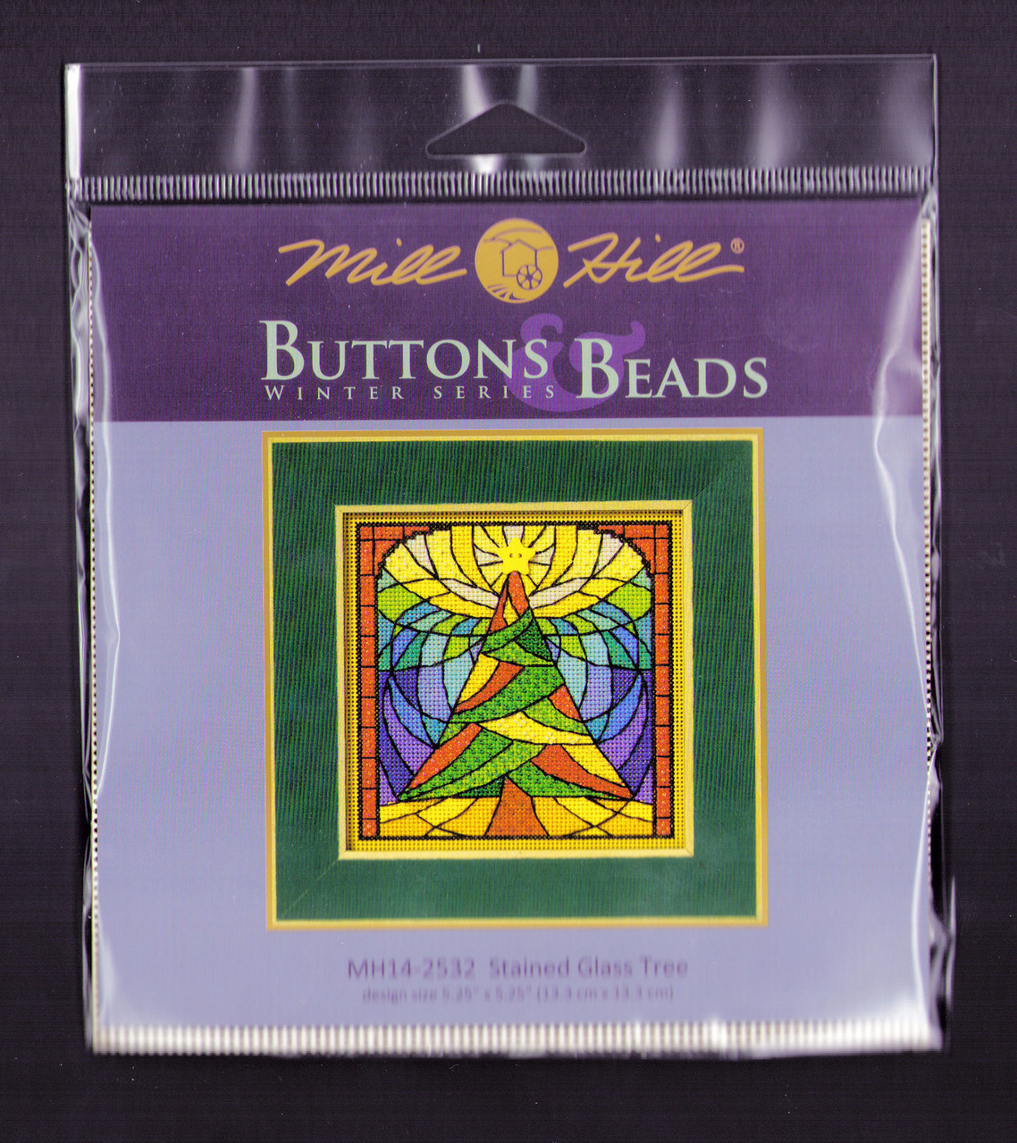 Mill Hill 2025 Winter Series - Stained Glass Tree