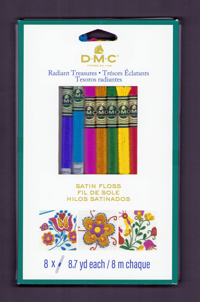 DMC - Satin Pastel Whispers Floss Set Radiant Treasures DMC - Satin Pastel Whispers Floss Set Radiant Treasures