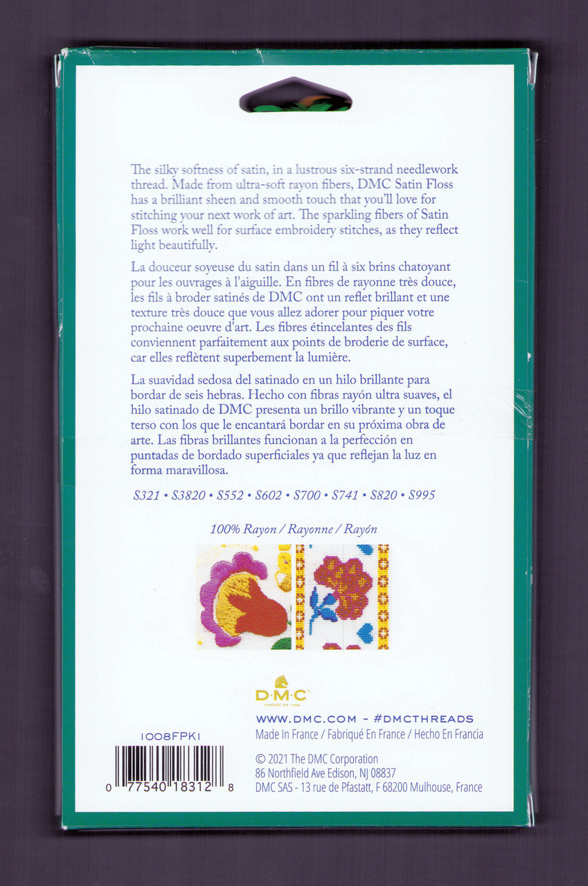 DMC - Satin Pastel Whispers Floss Set Radiant Treasures DMC - Satin Pastel Whispers Floss Set Radiant Treasures