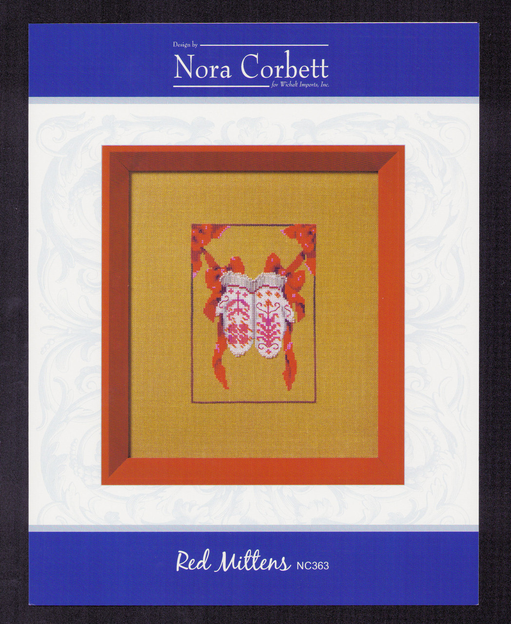 Nora Corbett Christmas Fair Isle Red Collection - Red Mittens