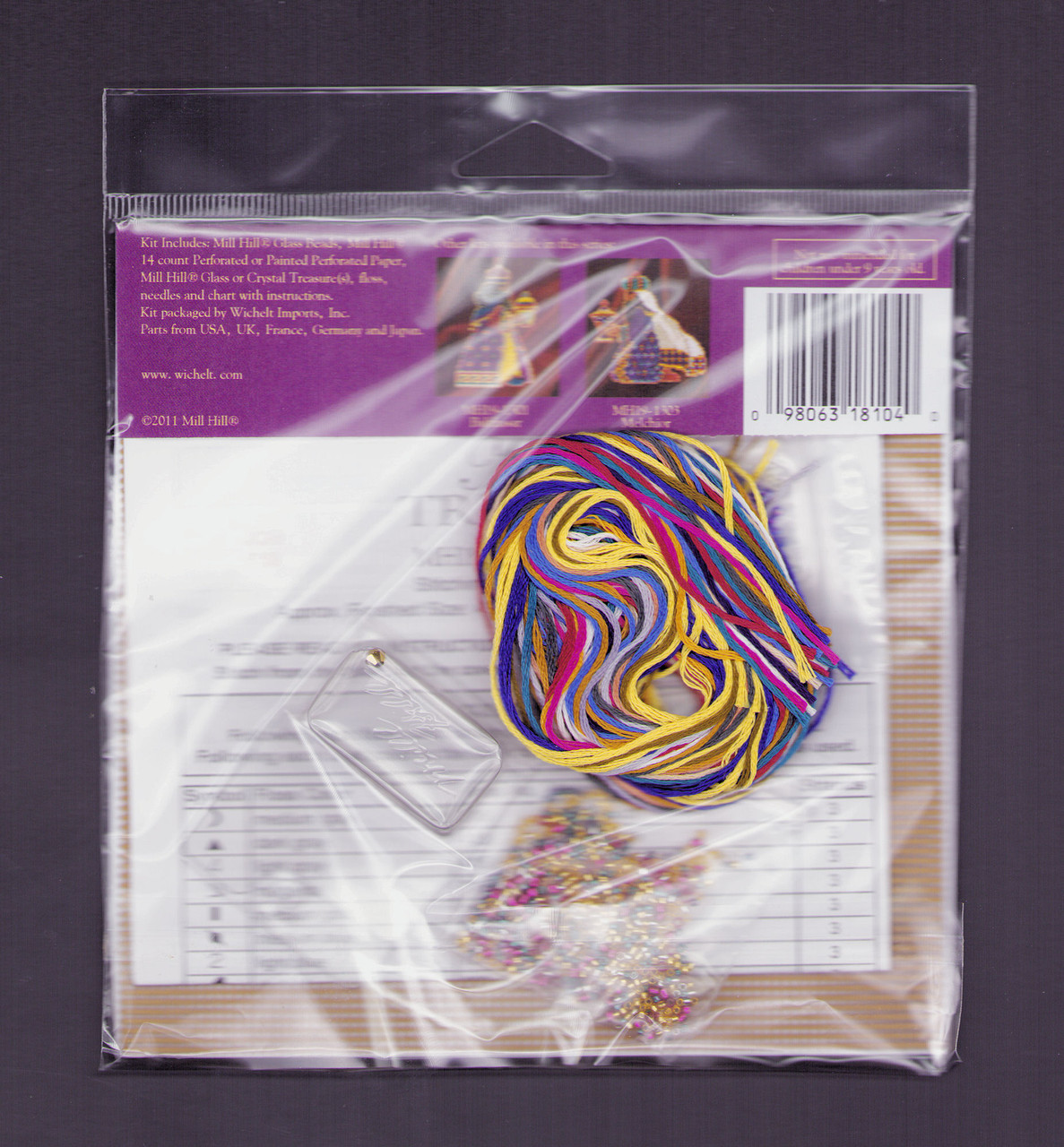 Mill Hill 2011 Magi Trilogy Ornament - Gaspar #MH19-1302 Mill Hill 2011 Magi Trilogy Ornament - Gaspar #MH19-1302