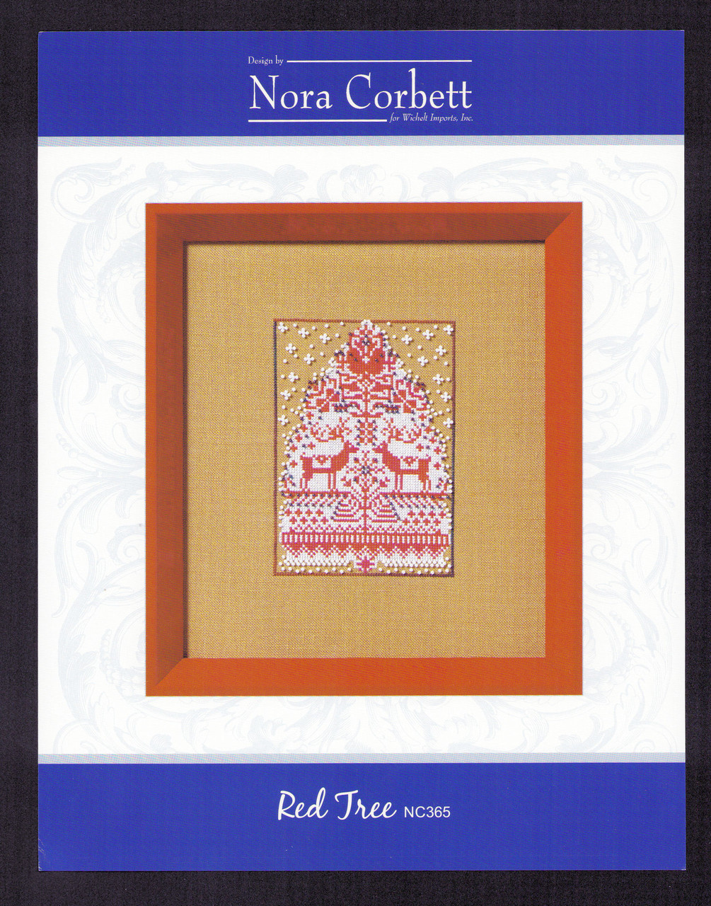 Nora Corbett Christmas Fair Isle Red Collection - Red Tree