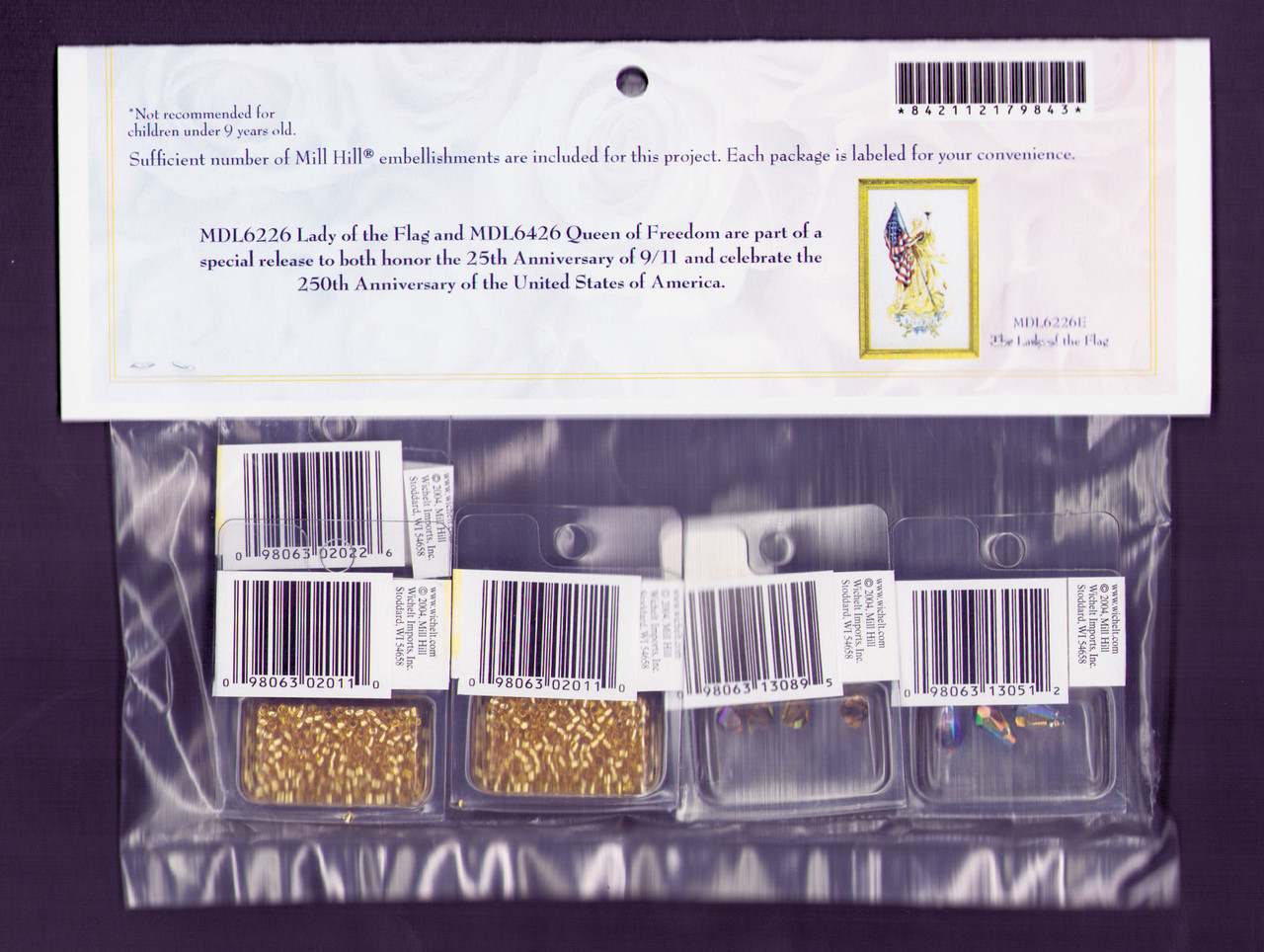 Mirabilia 2026 Limited Edition Chart & Embellishment Pack - Queen of Freedom