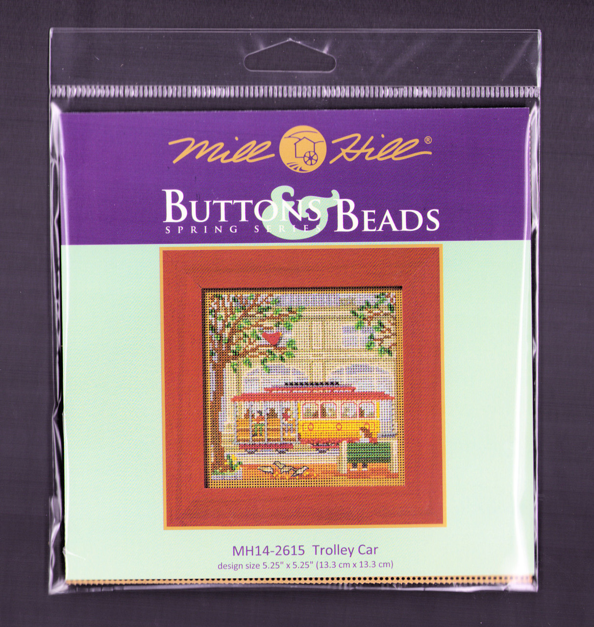 2026 Mill Hill Buttons & Beads Spring Series - Trolley Car