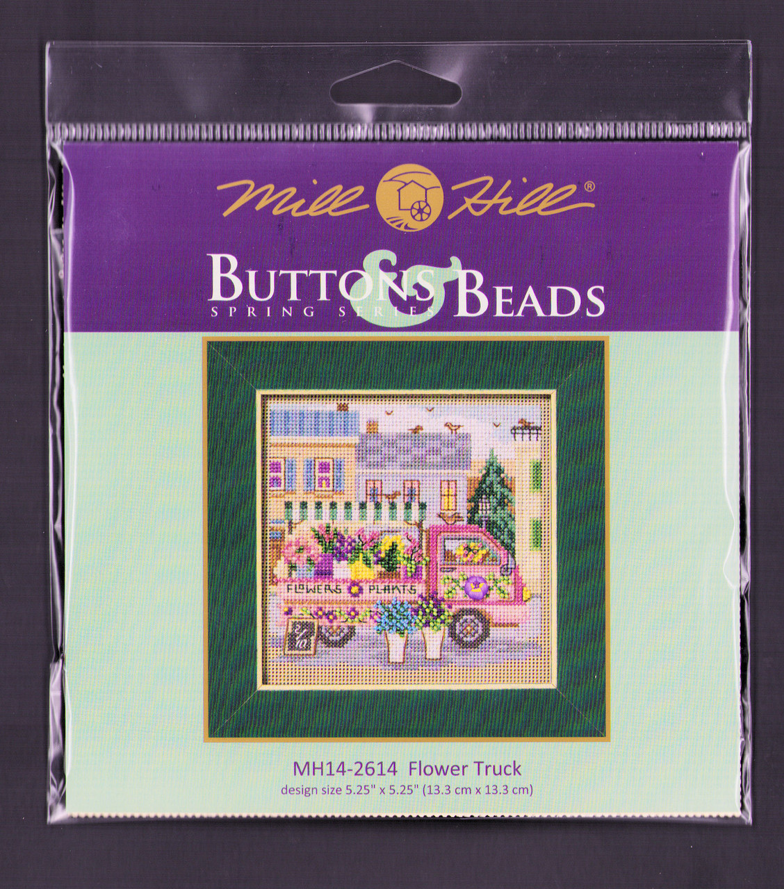 2026 Mill Hill Buttons & Beads Spring Series - Flower Truck