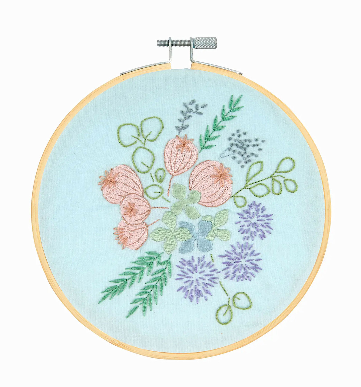 DMC - "Stitch Kit" Collection - The Poppies w/Hoop