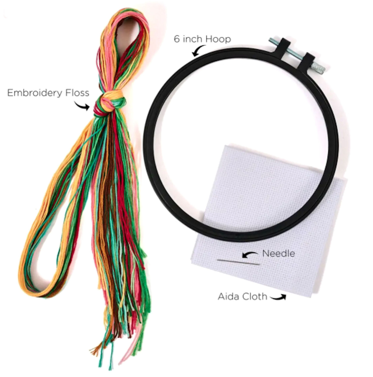 Plaid / Bucilla - Calming Bird w/6" Hoop