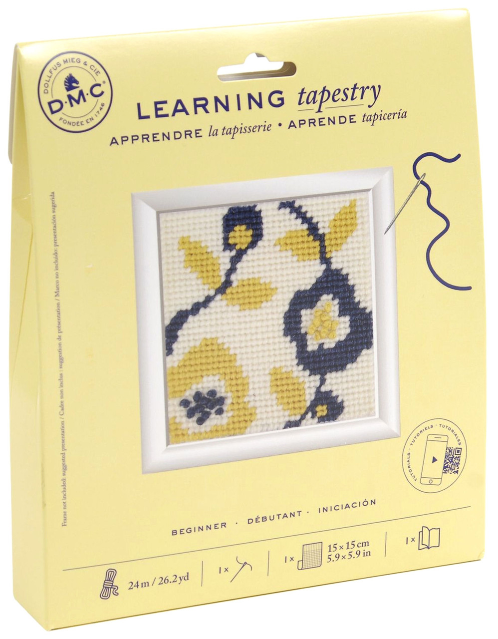 DMC Learning Tapestry / Needlepoint Starter Kit