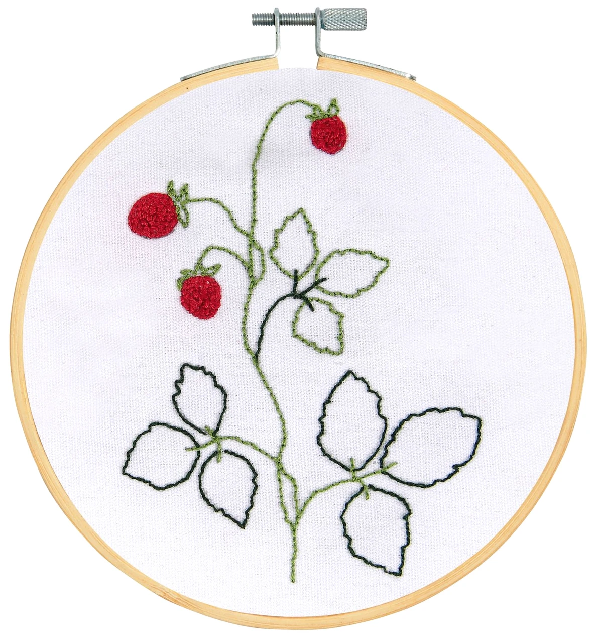 DMC Learning Fine Punch Needle Starter Kit (Strawberries)