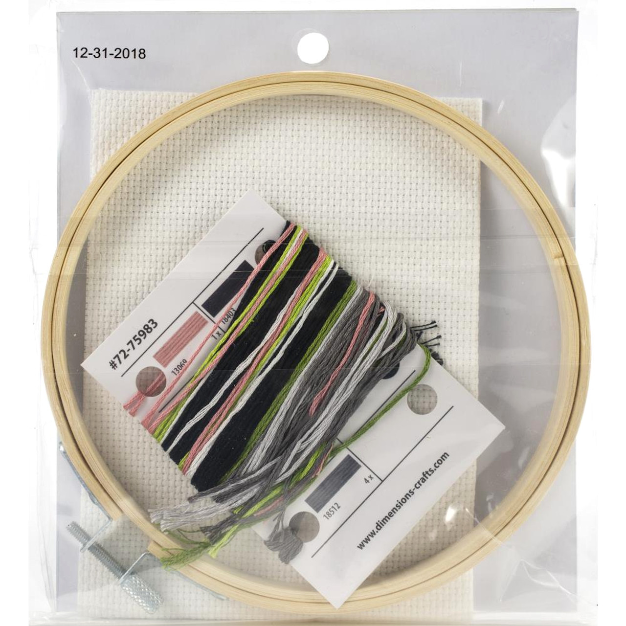 Dimensions Learn a Craft - Meow w/6" Hoop