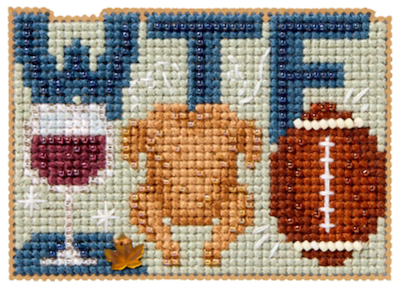 Mill Hill 2026 Autumn Harvest Collection - Wine, Turkey, Football
