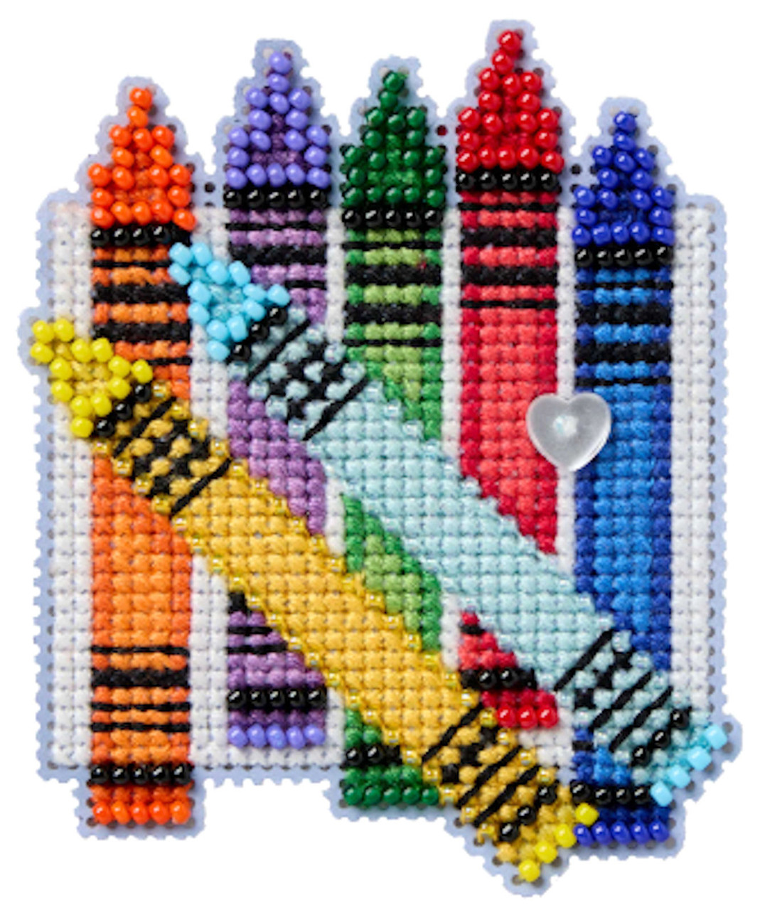 Mill Hill 2026 Autumn Harvest Collection - Colorful Crayons