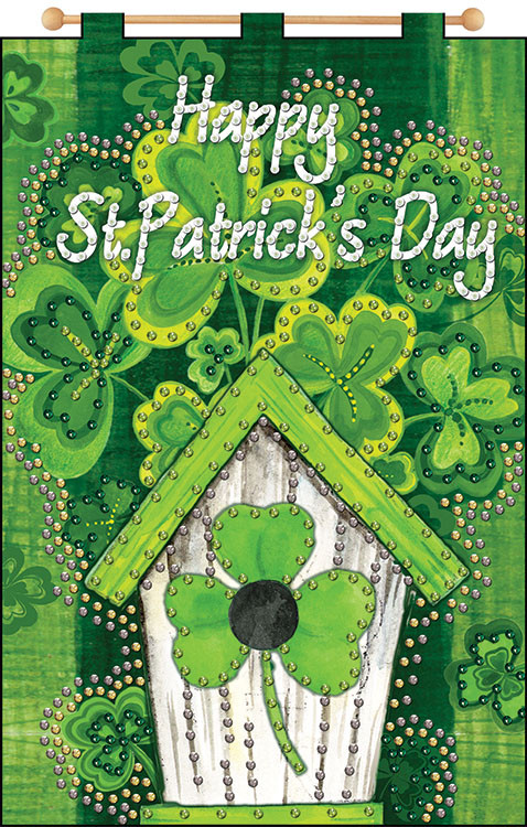 Design Works - St Patrick's Day Jeweled Banner Kit