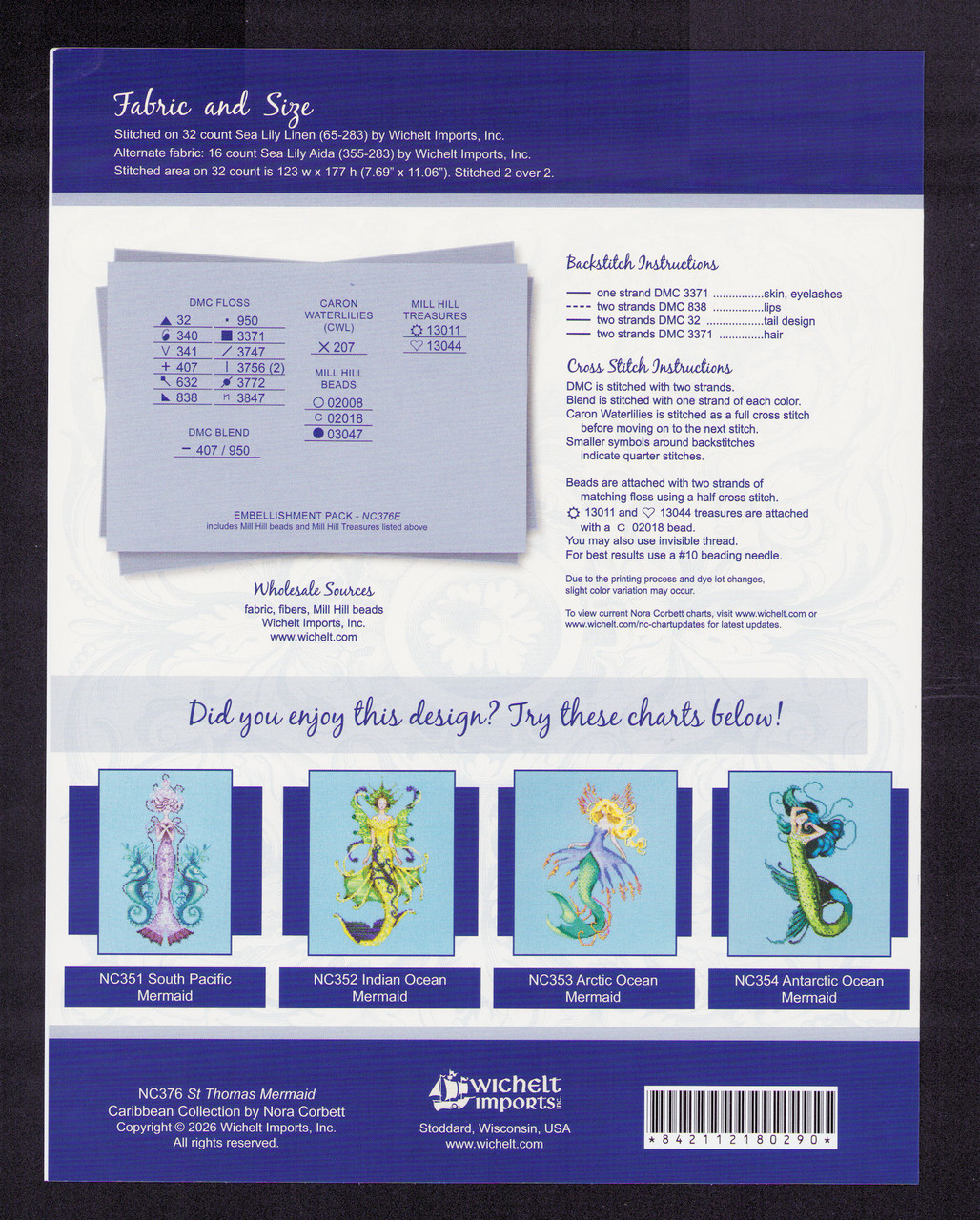 Nora Corbett Caribbean Collection -  St. Thomas Mermaid