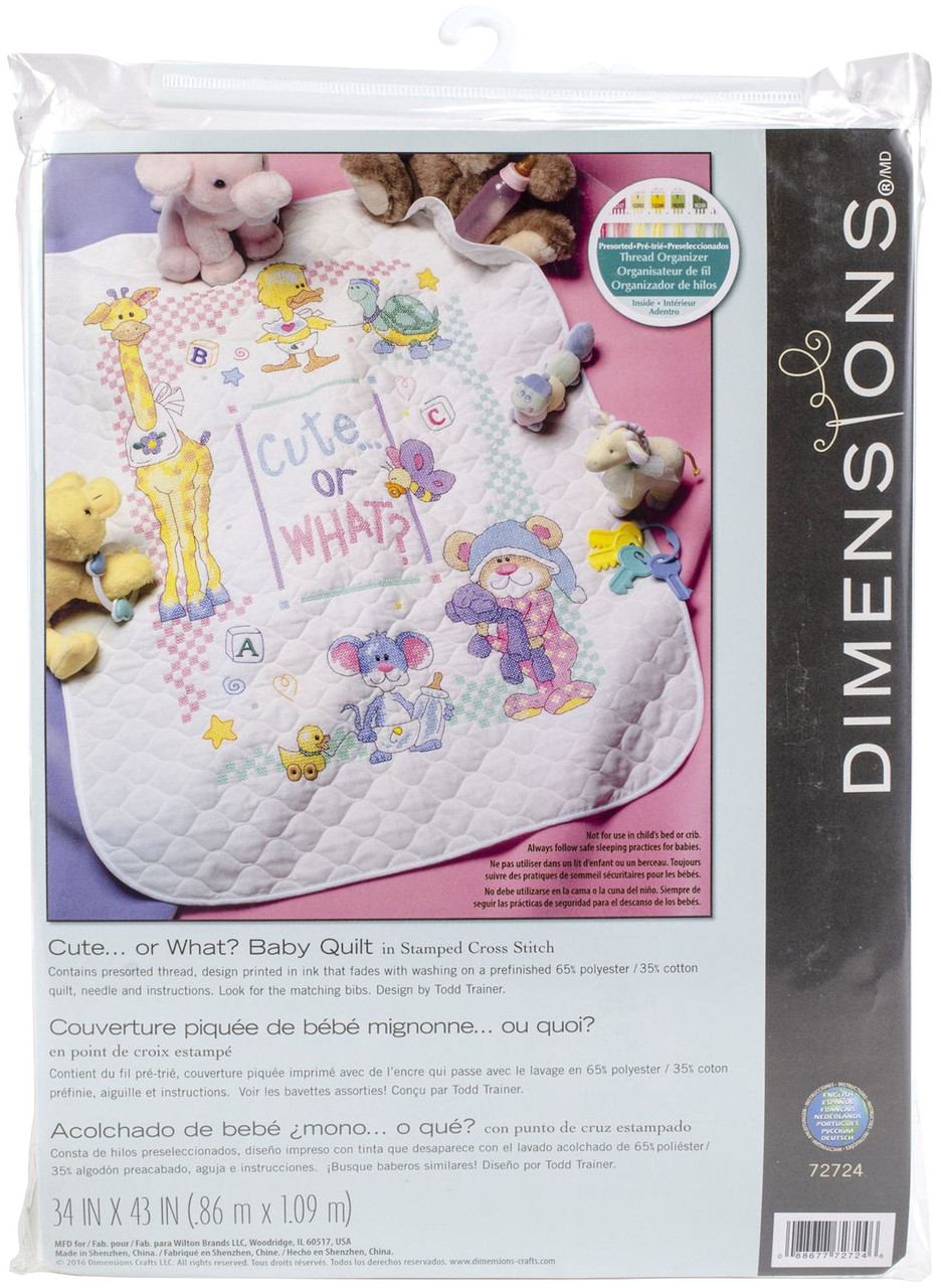 Dimensions Baby Hugs  - Cute or What? Quilt