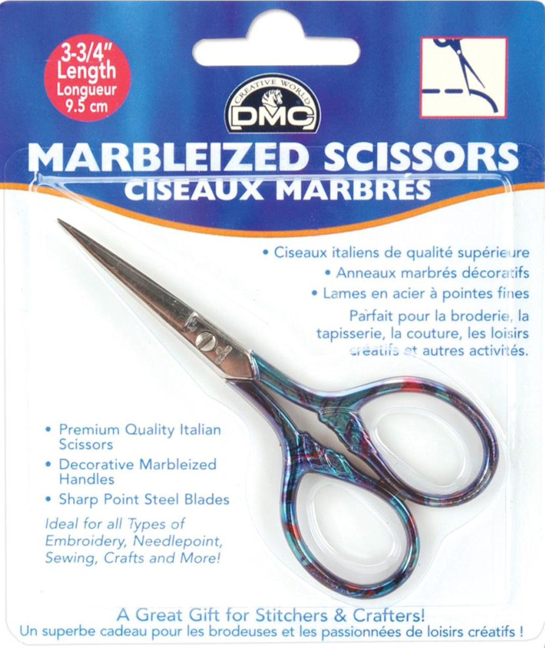DMC - Purple Essence Marbleized Scissors
