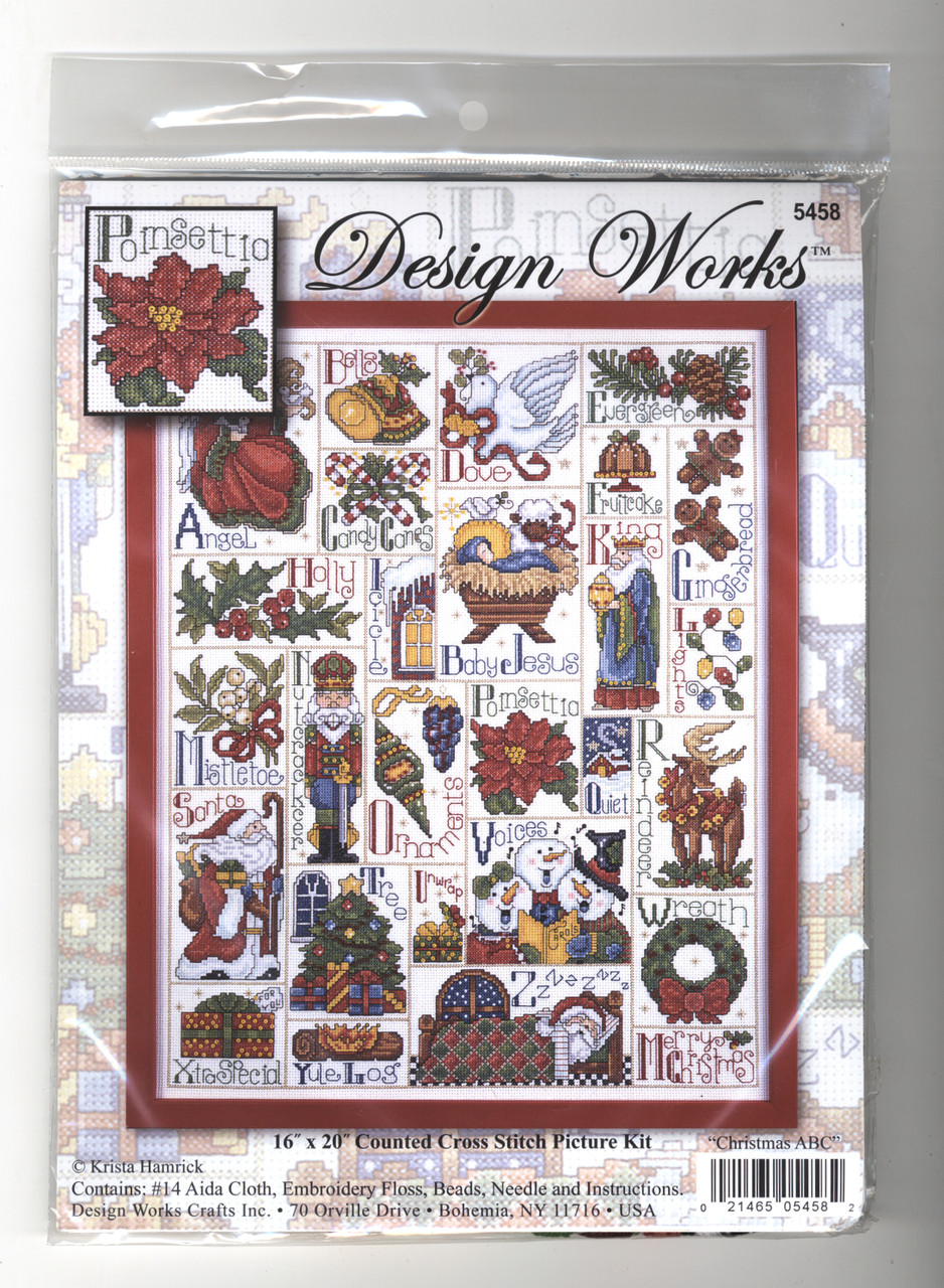 Design Works - Christmas ABC Sampler