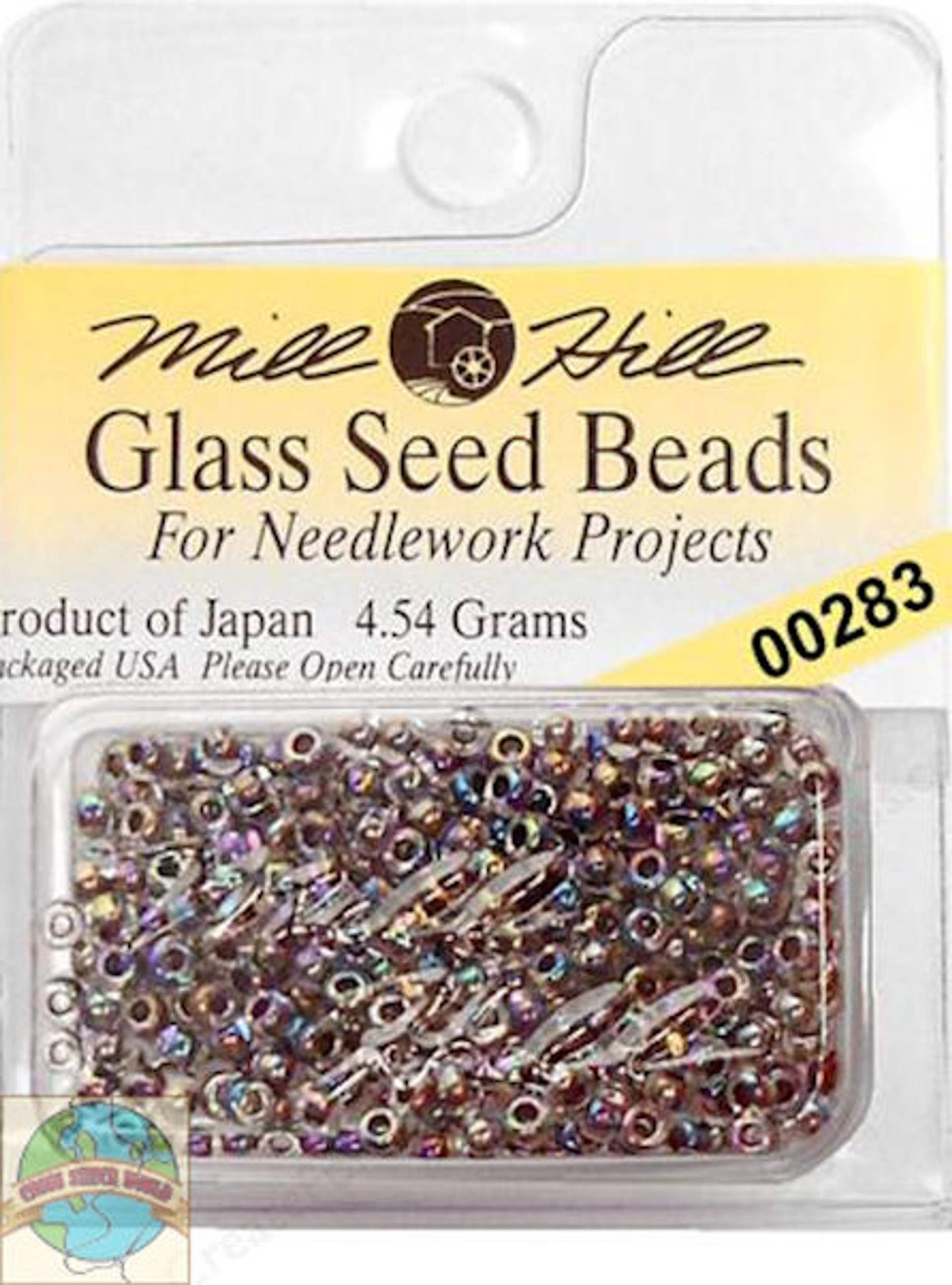 Mill Hill Glass Seed Beads 4.54g Mercury #00283 - CrossStitchWorld