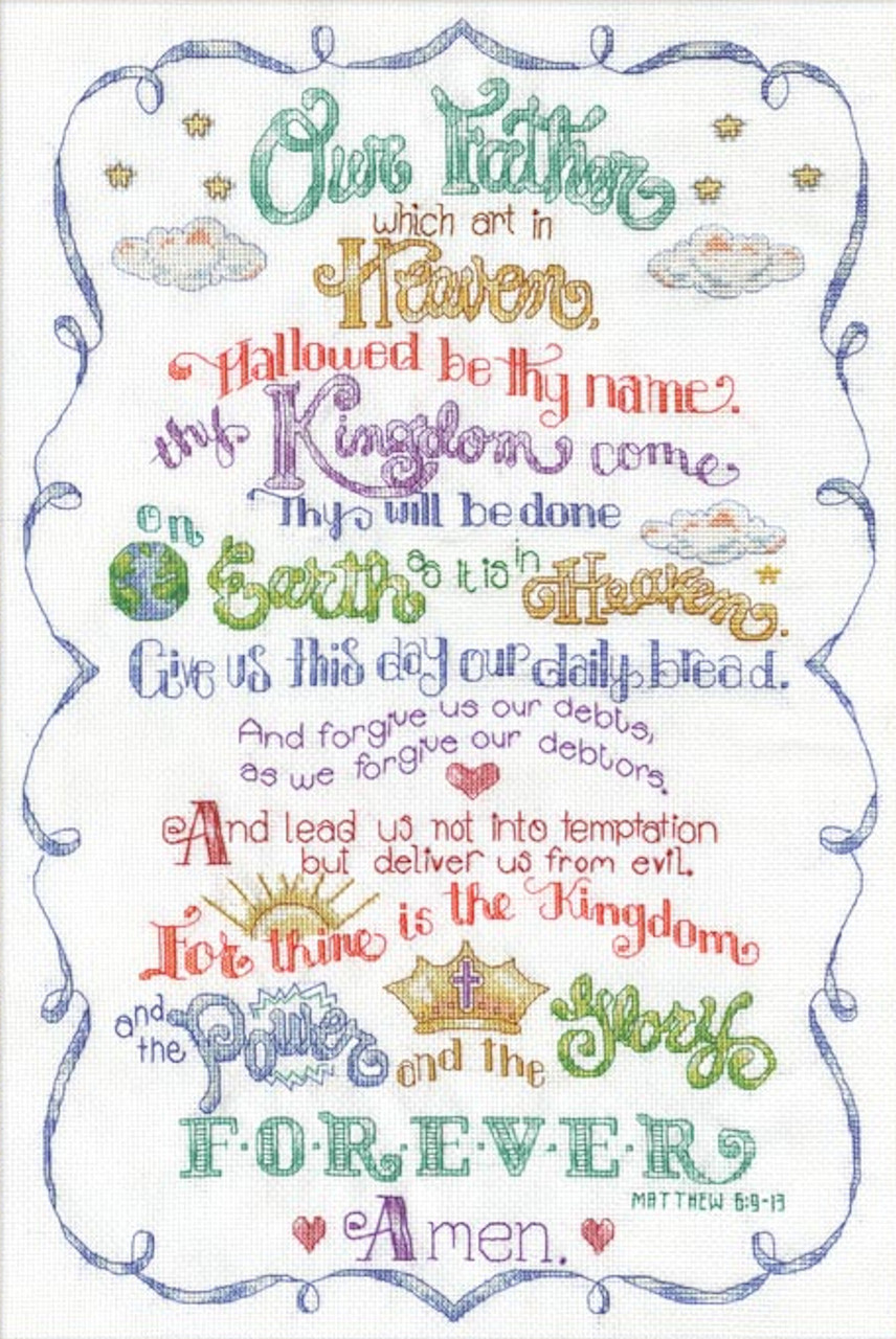 Design Works Lord's Prayer CrossStitchWorld