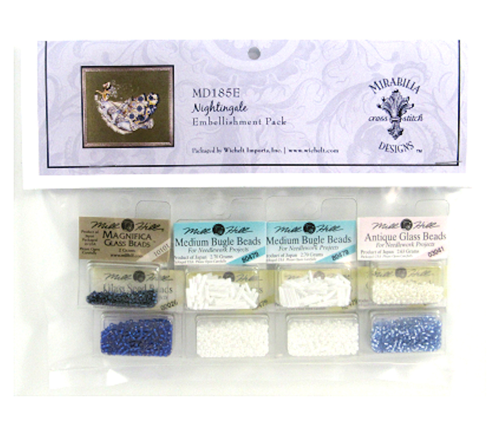 Mirabilia Embellishment Pack Nightingale CrossStitchWorld