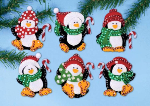 Design Works - Penguins Ornaments (6)