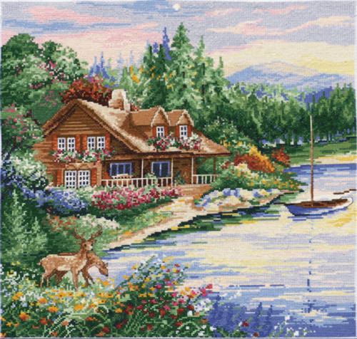 Gold Collection - Lakeside Village - CrossStitchWorld