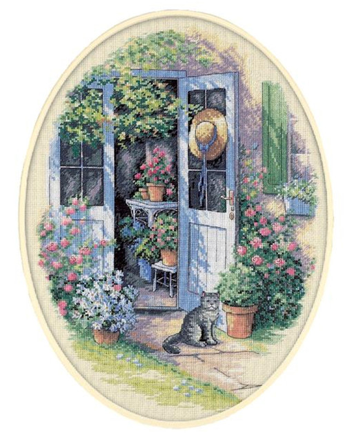 Dimensions - Garden Door - CrossStitchWorld