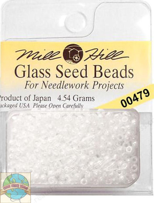 Mill Hill Glass Seed Beads 4.54g White #00479