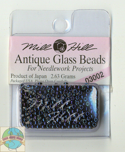 Mill Hill Antique Glass Beads 2.63g Bay Leaf #03055 - CrossStitchWorld