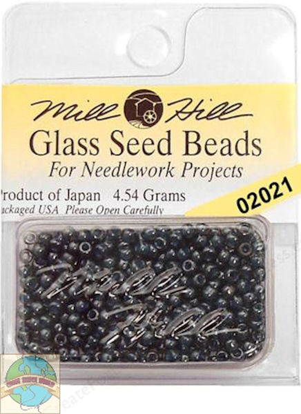 Mill Hill Glass Seed Beads 4.54g Garnet #00367 - CrossStitchWorld
