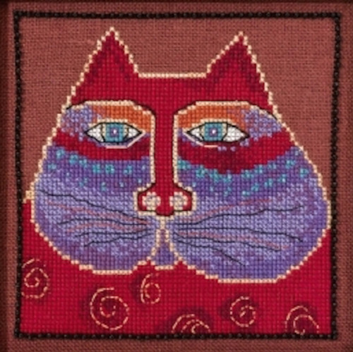 Mill Hill / Laurel Burch - Red Cat (AIDA)