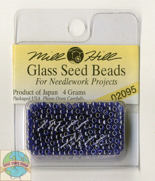 Mill Hill Glass Seed Beads 4g Indigo Passion #02095