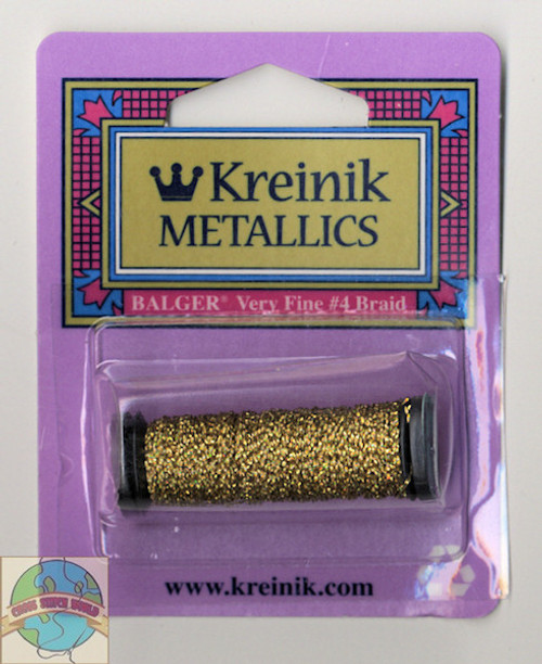 Kreinik Metallics - Very Fine #4 Chromo Gold 002L