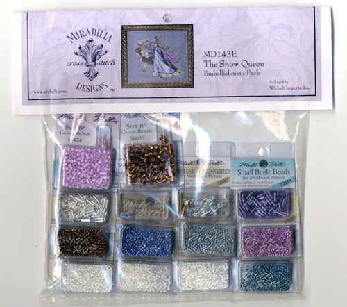 Mirabilia Embellishment Pack - The Snow Queen - CrossStitchWorld