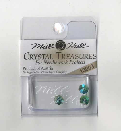 Mill Hill Crystal Treasures - Margarita Emerald AB #13003