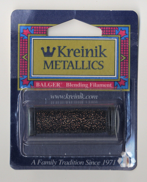 Kreinik Metallics Blending Filament - Brown #022