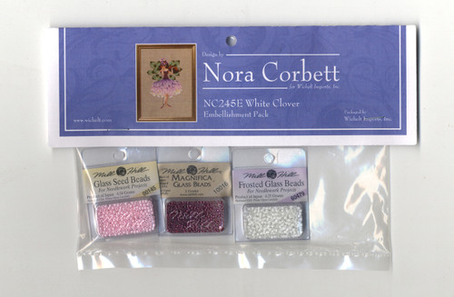 Nora Corbett Embellishment Pack  - White Clover