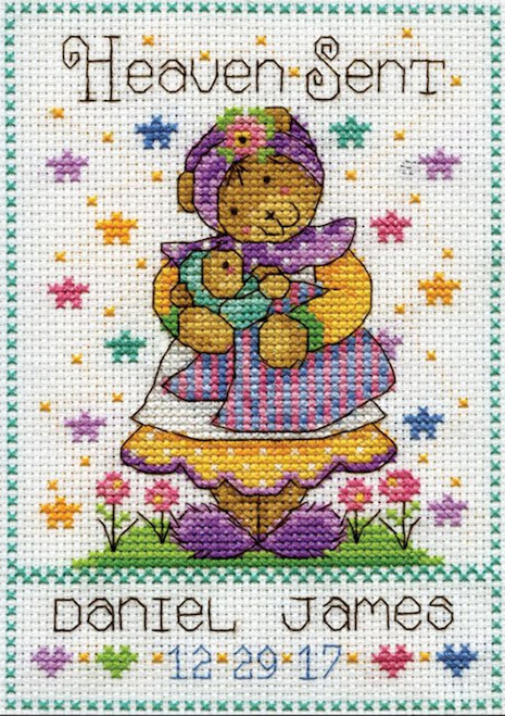 Dimensions - Under the Sea Birth Record - CrossStitchWorld