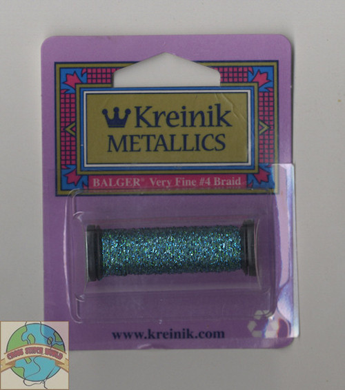 Kreinik Metallics - Very Fine #4 Light Aqua #684