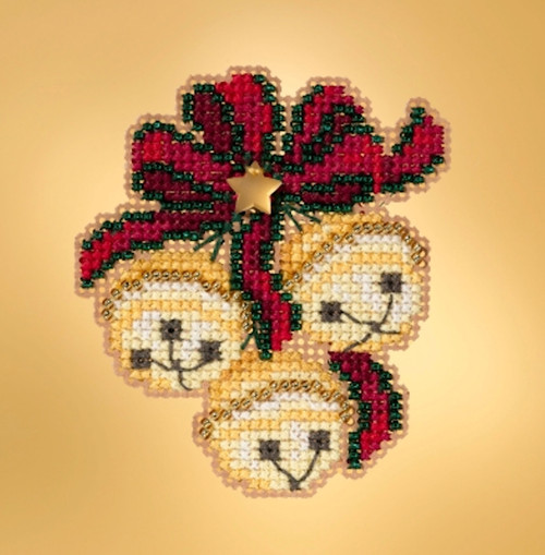 Mill Hill 2019 Winter Holiday Collection - Jingle Bell Trio Ornament