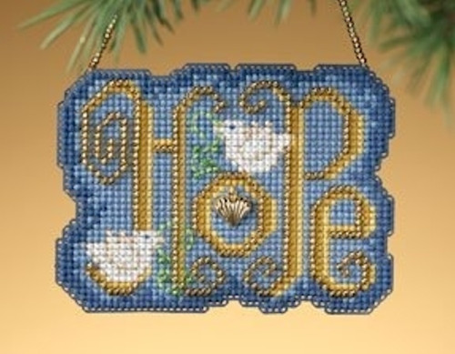 Mill Hill 2009 Winter Greetings Charmed Ornament - Hope