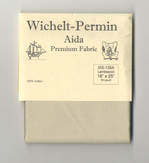 DMC / Charles Craft - 16 Count White Aida Fabric 20 x 24 inches -  CrossStitchWorld