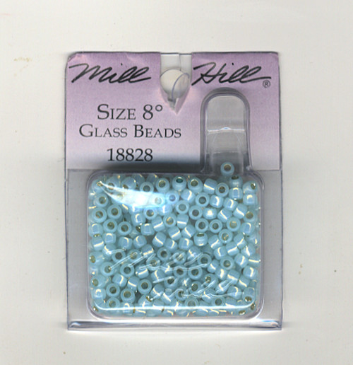 Mill Hill - Size 8 Glass Beads 6g Opal Seafoam #18828