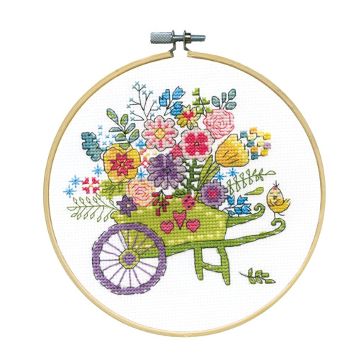 Design Works - Flower Cart w/6" Hoop