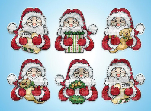Design Works  - Santa's Gifts Ornaments (6)