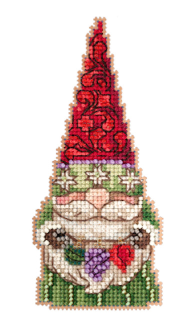 Mill Hill 2022 Jim Shore Christmas - Gnome With Ornament