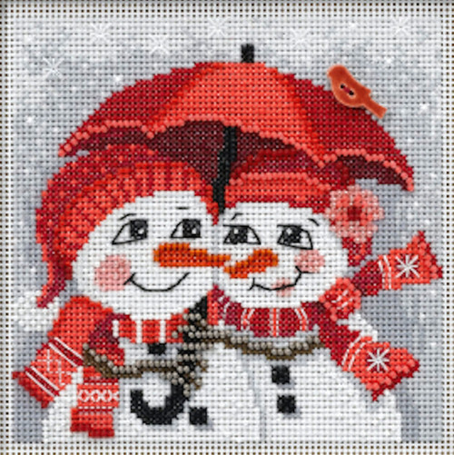 2022 Mill Hill Buttons & Beads Winter Series - Snow in Love
