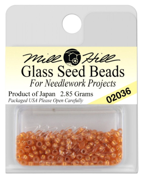 Mill Hill Glass Seed Bead 2.85g Shimmering Bittersweet #02036